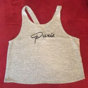 SOLD‼️ Gray crop top